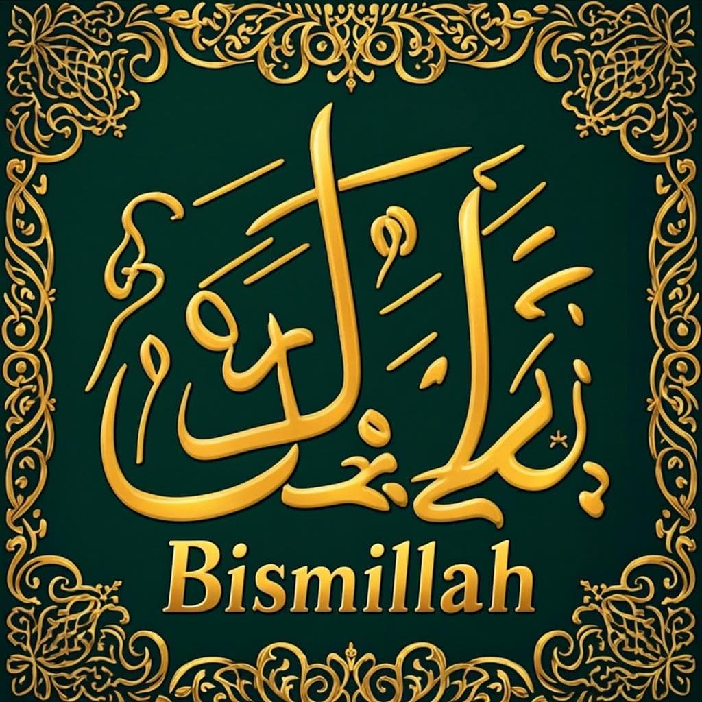 Bismillah Calligraphy